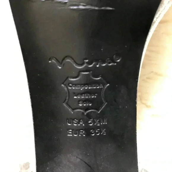 Nina Sparkly Silver 2” Heels Size 5.5 - Picture 12 of 14